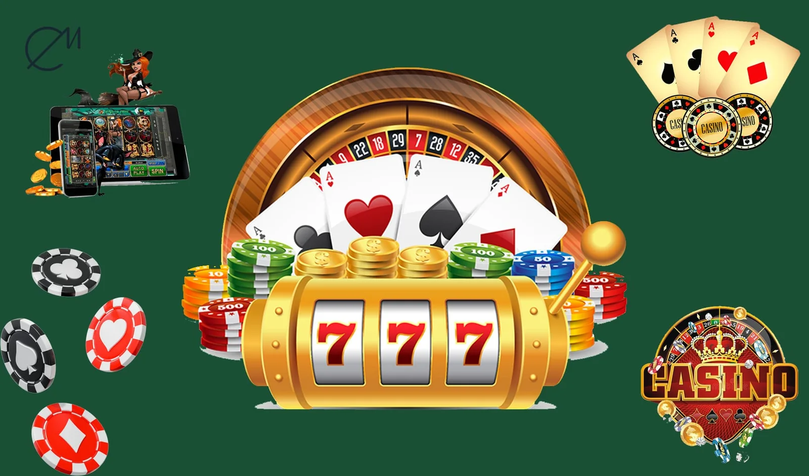 Tampilan ruang permainan digital untuk menjelajahi bingo MEGAWIN777
